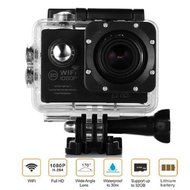 WiFi Action/Sports Camera Kit - 14MP Sensor, 170&deg;Wide Angle Lens, 2 inch LCD Display, 1080p@30fps, 720p@60fps... N17