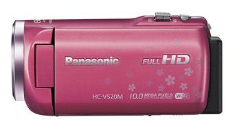 Panasonic Digital High-Vision Camcorder 32GB Pink HC-V520M-P (Japan model) N2