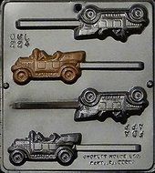 Antique Car Lollipop Chocolate Candy Mold 224