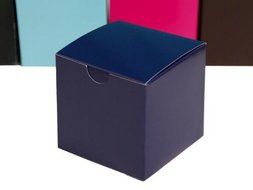 BalsaCircle 100 3&quot; x 3&quot; Wedding Favor Box Party Decorations Wholesale - White N4