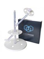 Cake Support Structure for Easy Gravity Defying Cakes by CakeFrame - BONUS Conversion Guide Included (Starter...