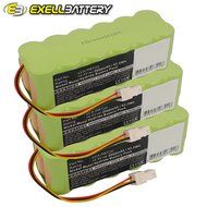 3x 14.4V Battery Replaces DJ96-00113C VCA-RBT20 Fits Navibot Airfresh Vacuums