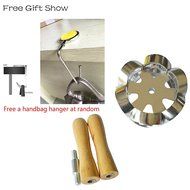 Rollving Heavy Duty Metal Donut Cutter Mold Doughnut Maker Tool Rolling Donut Maker Cutter Mold Fondant Cake Bread... N3