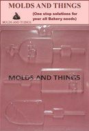 ASSORTED SIZE HEADSTONES CHOCOLATE CANDY MOLD with molding Instructions