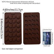 Candy Making Molds, 2PCS YYP [24 Cavity Tree Leaf Shape Mold] Silicone Candy Molds for Home Baking - Reusable... N2