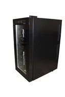 HOMEIMAGE 18 Bottle Two-Temp Zones SoftTouch Control Silent Wine Cooler - HI-18TS N4