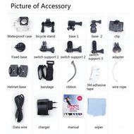 Edal Wifi 12MP HD 1080P Car Bike Helmet Cam Sports DV Action Waterproof Camera SJ4000 N4