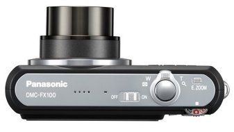 Panasonic Lumix FX100K 12.2MP Digital Camera with 3.6x Wide Angle MEGA Optical Image Stabilized Zoom (Black) N4