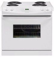 30 In. Drop-in Electric Range &ndash; White