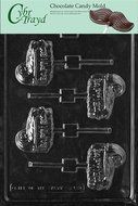 Cybrtrayd B050 Baptism Bassinet Baby Chocolate Candy Mold