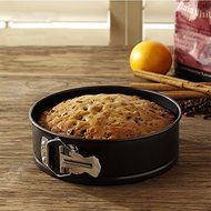 VILONG 9 inch circular Springform interlocking Chef&#039;s Classic Nonstick Bakeware Springform Pan, black (1, black) N7