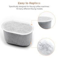 Possiave Charcoal Water Filters, Replaces Keurig 05073 - 12 Pieces a Pack，Works for K40, K45, K60, K65, K70, K75... N4