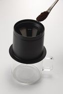 Hario One Cup Cafeor Permantent Filter Drip Brew Coffee Maker CFO-1B N5