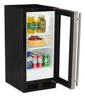 Marvel ML15BCG1RS Beverage Center, Glass Door, Right Hinge, 15-Inch, Stainless Steel N6