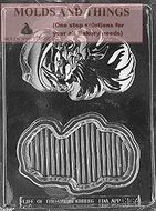 SANTA POUR BOX chocolate candy mold with &copy; Molding Instruction - Set of 3