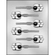 3 Pack, Bowling Sucker Chocolate Mold