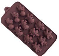 Chawoorim 12 Owls Silicone Cake Bread Chocolate Jelly Candy Baking Mould Craft Mold N5