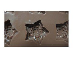 Wocuz Roses Flowers Shaped Chocolate Candy Molds Fondant Making Pan Supplies Food-grade Silicone Mold (15 Tulip) N4
