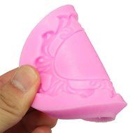 GogoForward Silicone 3D Mirror Frame Fondant Mould Cake Chocolate Baking Decor N7