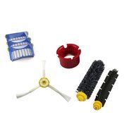 Robotic Vacuums, RIUDA New Replacement Kits with Plastic For iRobot Roomba 600 Series Vacuum Cleaning Robots