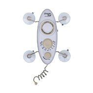 Zadro Shower Bug with Am/fm Radio, Digital Portable Shower Radio, Radio Shower, White