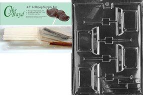 Cybrtrayd J026 Computer Lolly Jobs Chocolate Candy Mold N9