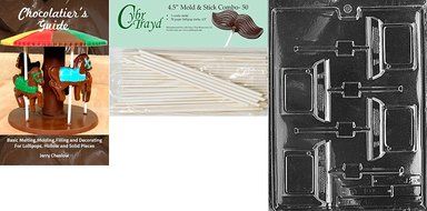 Cybrtrayd J026 Computer Lolly Jobs Chocolate Candy Mold N10