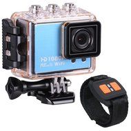 Blue Action Sports Outdoor Waterproof Digital Cam Camera Camcorder Full HD 1080P Wifi With Remote Control N3