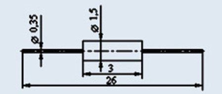 AA112B diode microwave SHF USSR 4 pcs