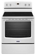6.2 Cu. Ft. Electric Range with Precision Cooking System Finish: White
