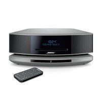 Bose Wave SoundTouch IV - Platinum Silver &amp; SoundTouch 10 - Black Bundle Wi-Fi Music Systems N3