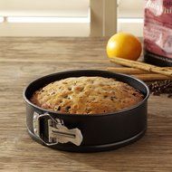 Life-C Cake Pan Mold [Hearted Round Square] with Non-stick Coating, Rolled Rim to Resist Warping Spring Latch... N11