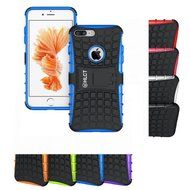 iPhone 7 Plus Case, HLCT Rugged Shock Proof Dual-Layer Case with Built-In Kickstand for iPhone 7 Plus 5.5 Inch... N40