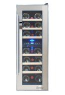 Vinotemp 21-Bottle Dual-Zone Thermoelectric Mirrored Wine Cooler N5