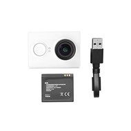 Xiaomi Yi Action Camera WiFi 1080p FHD Sports DV 16MP Ambarella A7LS Bluetooth - White (Basic) N4