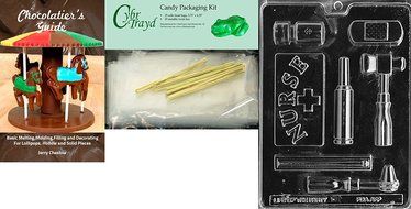 Cybrtrayd J081 Nurse Kit Chocolate Candy Mold with Exclusive Cybrtrayd Copyrighted Chocolate Molding Instructions N3