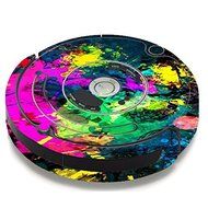 Skin Decal Vinyl Wrap For IRobot Roomba 650 655 Vacuum / Paintsplatter2