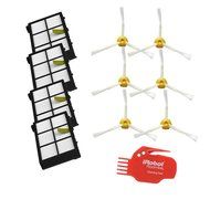 MZY LLC Side Brushes, Filters and 1 X Cleaning Tool Replacement For iRobot Roomba 800 Series 870 880 Robotic Vacuum...