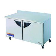 Turbo Air TWF-60SD 2 Door Worktop Freezer - 60"