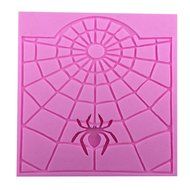 Silicone Fondant Mould Cake Decorating Chocolate Mold Tool Spider Wed Halloween Paste N4