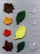 Autumn Leaf Assortment Candy Mold