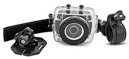 Sharper Image SVC355 HD Action Camera, with Waterproof Case. N2