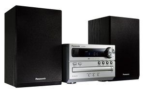 Panasonic D-dock CD stereo system SC-PM02-S Silver