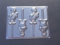 Yellow Chicken Cracker Monster Chocolate Candy Lollipop Mold Big Bird Cookie