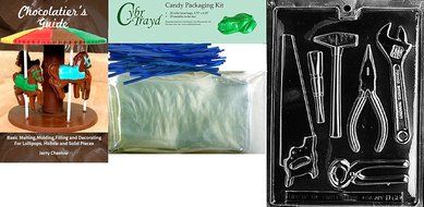Cybrtrayd D066 Tools Assortment (1 Ea.) Chocolate Candy Mold with Exclusive Cybrtrayd Copyrighted Chocolate Molding... N3