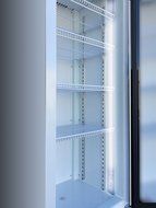 SS-P238WA Commercial Glass Door Upright Display Beverage Cooler 12 cubic foot Refrigerator N3