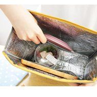 EVTECH(TM) Durable Deluxe Insulated Lunch Cooler Picnic Bag Ice pack Lunch Bags For Can Fruit Beverages Salad N3