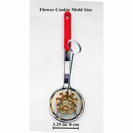 DOK JOK Cookie Bouquet Sunflower 3.25 Inch Diameter Crispy Biscuit Mould Brass Blossom Lotus Flowers Shaped Mold... N2