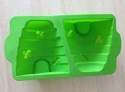 2 Cavity Funny Poop Cake Pudding Jelly Chocolate Mold Handmade DIY Soap Candle Ice Mould N2