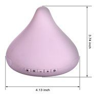 Kivors Portable Calabash Bluetooth Wireless Speaker with 5 Colors LED Lights, Compatible with iPhone, iPad, Samsung... N8